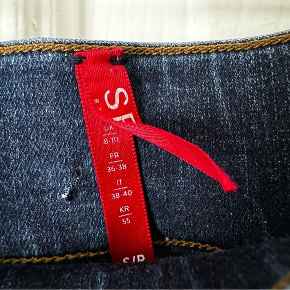 Spanx Distressed Denim Leggings - Size Small 0324 - Picture 5 of 8